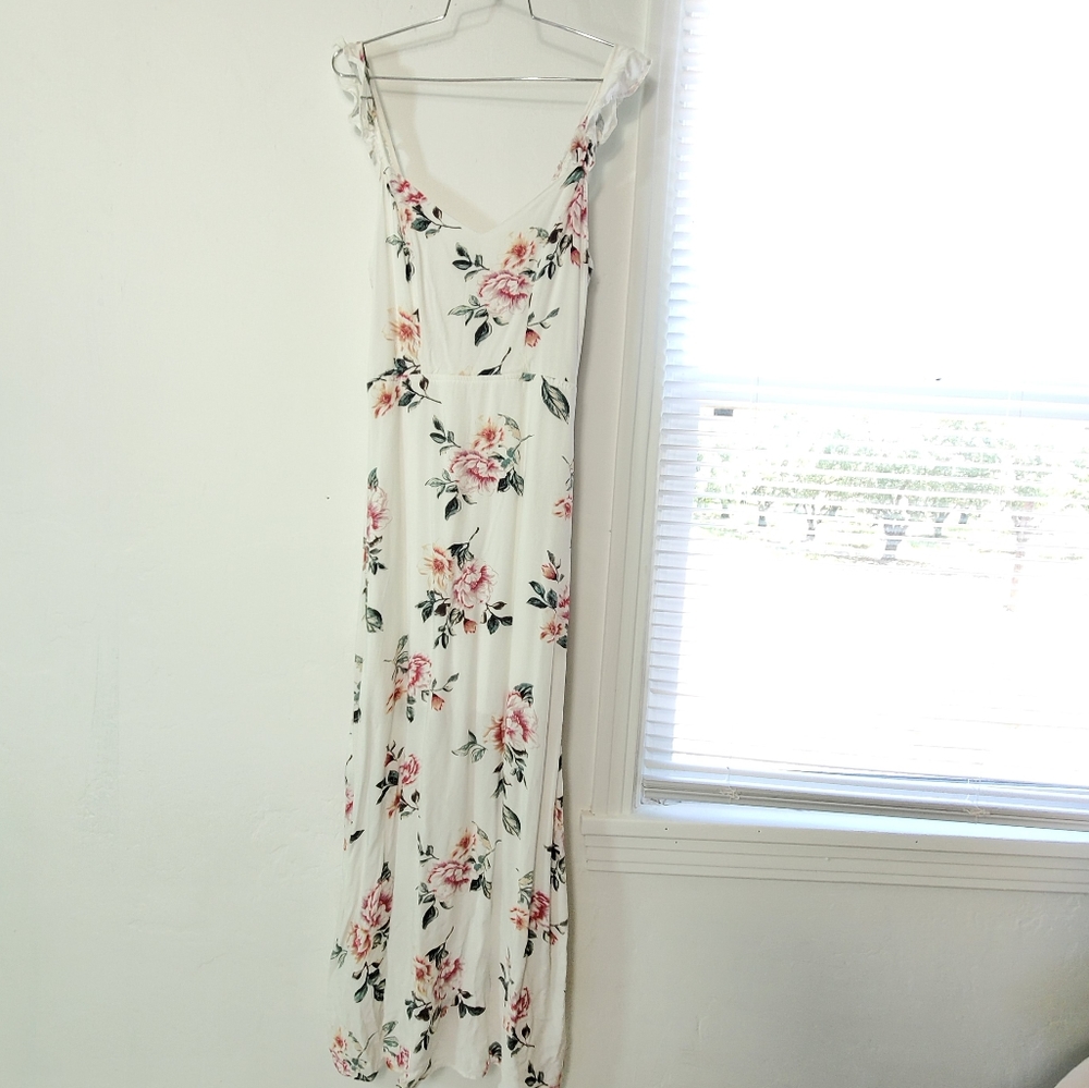 Row A Floral Maxi Dress